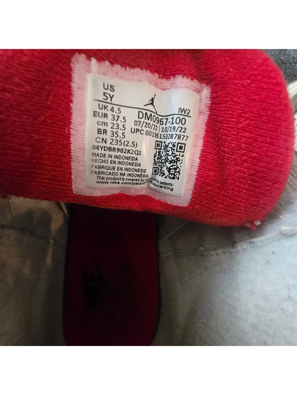 Jordan 3 Retro White Cement Reimagined  - 5Y Juniors